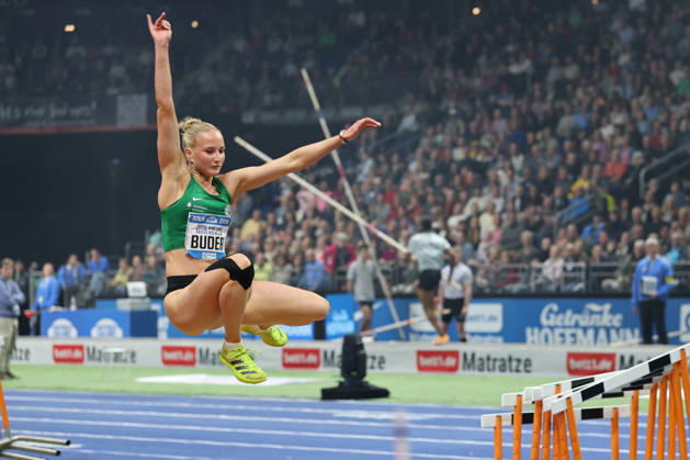 BERLIN, GERMANY - MARCH 6: Libby BUDER (GER), Long Jump Women during the ISTAF Indoor Berlin at Uber Arena Berlin, March 6, 2026 in Berlin, Germany. Berlin Germany Copyright: xO.Frankex