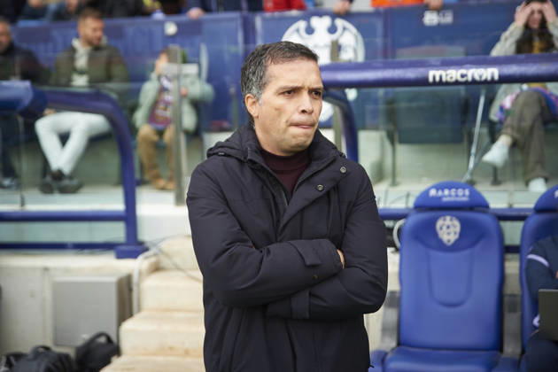head coach Luis Castro Levante UD during the LaLiga EA Sports match between Levante UD and Girona FC at Ciudad de Valencia on March 7, 2026 in Valencia, Spain Photo by Maria Jose Segovia DeFodi Images