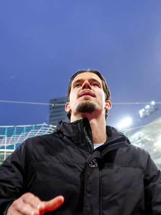 2026-03-07 FC Groningen v Ajax - Dutch Eredivisie GRONINGEN, NETHERLANDS - MARCH 7: Oskar Zawada of FC Groningen celebrate the win during the Dutch Eredivisie match between FC Groningen and Ajax at Stadion Euroborg on March 7, 2026 in Groningen, Netherlands. Groningen Stadion Euroborg Netherlands Content not available for redistribution in The Netherlands directly or indirectly through any third parties. Copyright: xPieterxvanxderxWoudex