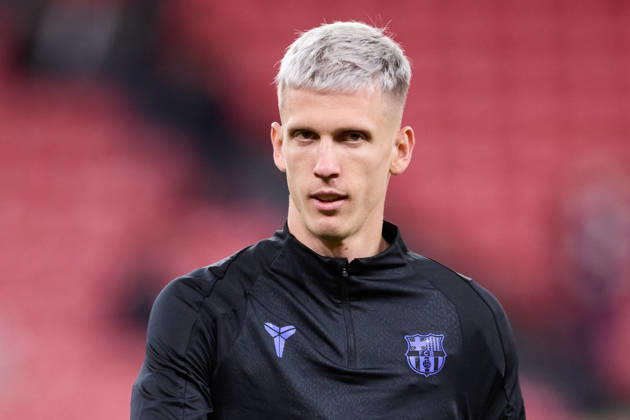 March 7, 2026, Bilbao, Vizcaya, SPAIN: Dani Olmo of FC Barcelona, Barca looks on prior to the LaLiga EA Sports match between Athletic Club and FC Barcelona at San Mames on March 7, 2026, in Bilbao, Spain. Bilbao SPAIN - ZUMAa181 20260307_zaa_a181_212 Copyright: xRicardoxLarreinax