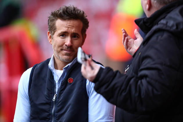 Wrexham v Chelsea, Emirates FA Cup Ryan Reynolds, Co-owner of Wrexham during the Wrexham v Chelsea Emirates FA Cup match at the STÅK Cae Ras, Wrexham, Wales on 7 March 2026 Credit: Luke Williams Every Second Media Editorial use only. All images are copyright Every Second Media Limited. No images may be reproduced without prior permission. All rights reserved. Premier League and Football League images are subject to licensing agreements with Football DataCo Limited. see https: www.football-dataco.com Copyright: xIMAGO EveryxSecondxMediax ESM-1845-0031 LukexWilliamsx xEveryxSecondxMediax