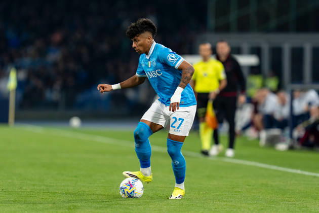 SSC Napoli v Torino FC - Serie A Enilive Alisson Santos of SSC Napoli in action during the serie Serie A Enilive match between SSC Napoli and Torino FC at Stadio Diego Armando Maradona on March 6, 2026 in Naples, Italy Naples Stadio Diego Armando Maradona Naples Italy Copyright: xGiuseppexMaffiax 260306_SerieA_Napoli-Torino_GM_05792