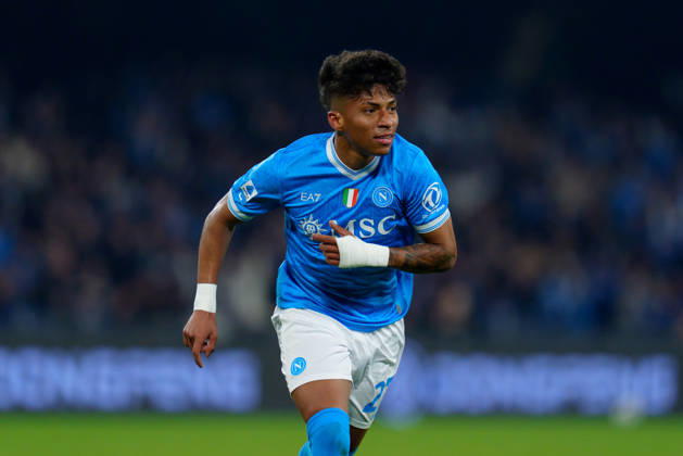SSC Napoli v Torino FC - Serie A Enilive Alisson Santos of SSC Napoli celebrates after scoring first goal during the serie Serie A Enilive match between SSC Napoli and Torino FC at Stadio Diego Armando Maradona on March 6, 2026 in Naples, Italy Naples Stadio Diego Armando Maradona Naples Italy Copyright: xGiuseppexMaffiax 260306_SerieA_Napoli-Torino_GM_06815
