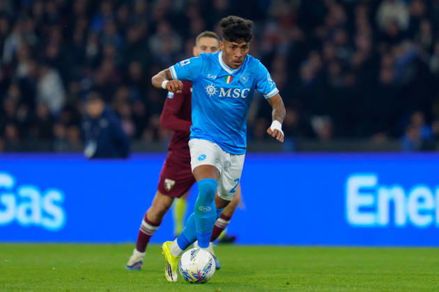 SSC Napoli v Torino FC - Serie A Enilive Alisson Santos of SSC Napoli in action during the serie Serie A Enilive match between SSC Napoli and Torino FC at Stadio Diego Armando Maradona on March 6, 2026 in Naples, Italy Naples Stadio Diego Armando Maradona Naples Italy Copyright: xGiuseppexMaffiax 260306_SerieA_Napoli-Torino_GM_07313