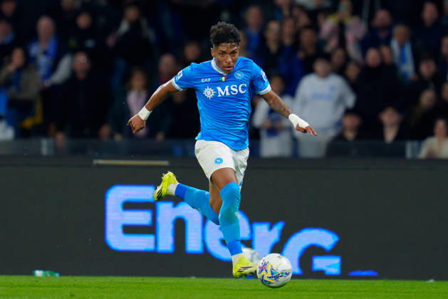 SSC Napoli v Torino FC - Serie A Enilive Alisson Santos of SSC Napoli in action during the serie Serie A Enilive match between SSC Napoli and Torino FC at Stadio Diego Armando Maradona on March 6, 2026 in Naples, Italy Naples Stadio Diego Armando Maradona Naples Italy Copyright: xGiuseppexMaffiax 260306_SerieA_Napoli-Torino_GM_09796