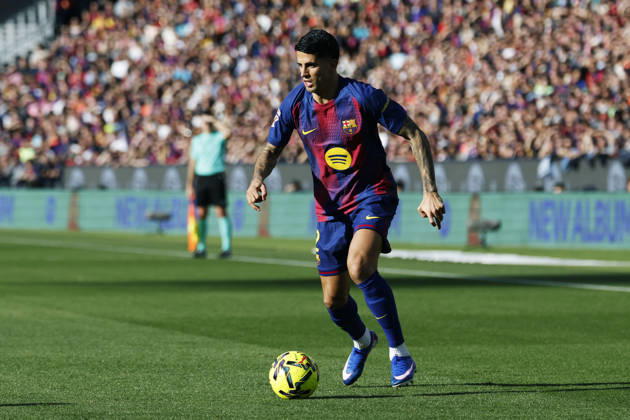Joao Cancelo (Barcelona), FEBRUARY 22, 2025 - Football Soccer : Spanish La Liga EA Sports match between FC Barcelona, Barca 3-0 Levante UD at Spotify Camp Nou in Barcelona,, Spain. Noxthirdxpartyxsales  aflo_322423549