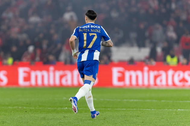 March 8, 2026, Lisbon, Lisbon, Portugal: Porto forward from Spain BORJA SAINZ (17) in action during the game for Liga Portugal Betclic between Benfica and Porto at Estadio da Luz Lisbon Portugal - ZUMAs359 20260308_zsp_s359_177 Copyright: xAlexandrexdexSousax