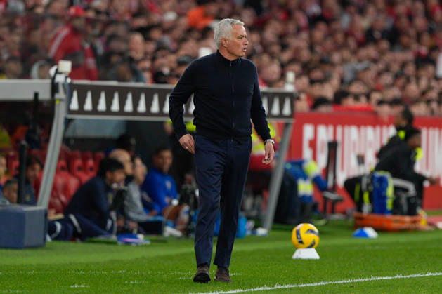 March 8, 2026, Lisbon, Portugal: Jose Mourinho, SL Benfica Coach seen in action during Liga Portugal Betclic football match between SL Benfica and FC Porto at Estadio da Luz..Final score: SL Benfica 2:2 FC Porto SL Benfica Vs FC Porto In Lisbon, Portugal - 8 Mar 2026  - ZUMAs197 20260308_aaa_s197_430 Copyright: xBrunoxdexCarvalhox