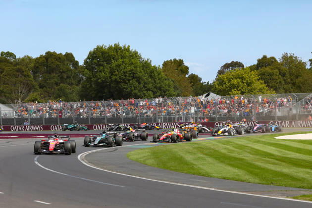 March 8, 2026: Cars on track for the start of the 2026 Australian Formula 1 Grand Prix on March 08, 2026 in Melbourne, Australia F1 2026: Australian Grand Prix  - ZUMAa155 20260308_aaa_a155_127 Copyright: xChristopherxKhouryx
