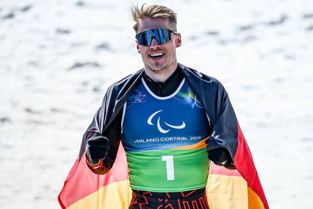 Milano Cortina 2026, Paralympics, cross-country skiing, Sebastian Marburger wins silver in the sprint