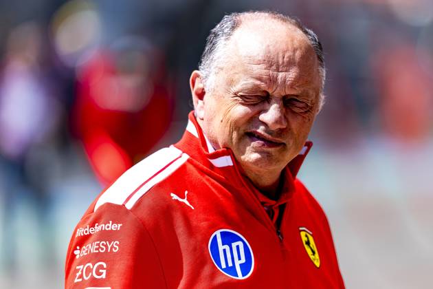 Formel 1, Ferrari-Teamchef Frederic Vasseur ins Krankenhaus eingeliefert, Archivbilder