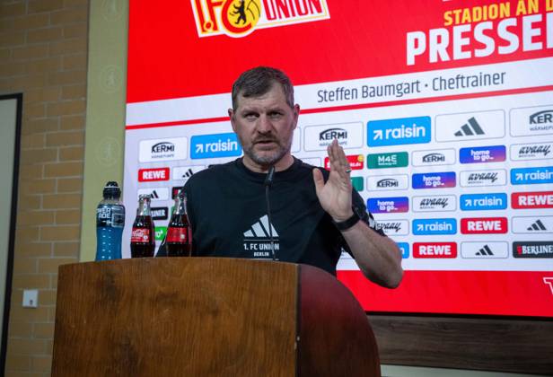 Football, 1. BL, 1. FC Union Berlin Press Conference