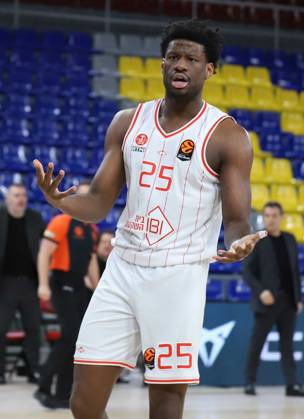 March 13, 2026, Sabadell, Barcelona, Spain: Barcelona Spain 13.03.2026 Dan Oturu (Hapoel Ibi Tel Aviv) gestures during the Basketball Euroleague match between FC Barcelona, Barca and Hapoel Ibi Tel Aviv at Palau Blaugrana on13 March 2026 in Barcelona. Basketball Euroleague: FC Barcelona 75-80 Hapoel Ibi Tel Aviv - ZUMAu50_ 20260313_zsp_u50_004 Copyright: xXavixUrgelesx
