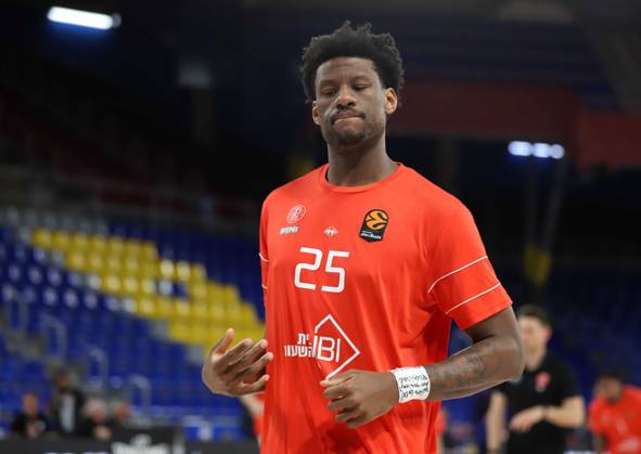 March 13, 2026, Sabadell, Barcelona, Spain: Barcelona Spain 13.03.2026 Dan Oturu (Hapoel Ibi Tel Aviv) gestures during the Basketball Euroleague match between FC Barcelona, Barca and Hapoel Ibi Tel Aviv at Palau Blaugrana on13 March 2026 in Barcelona. Basketball Euroleague: FC Barcelona 75-80 Hapoel Ibi Tel Aviv - ZUMAu50_ 20260313_zsp_u50_017 Copyright: xXavixUrgelesx