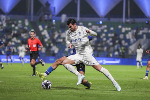 Saudi Arabia Football Saudi Pro League 2025 2026, Matchday 26 Al Fateh FC vs 1Al Hilal Maydan Tamweel Aloula Saudi Arabia Theo Hernandez Theo Hernandez Al Hilal, 19 Copyright: xAymanxAlahmedx