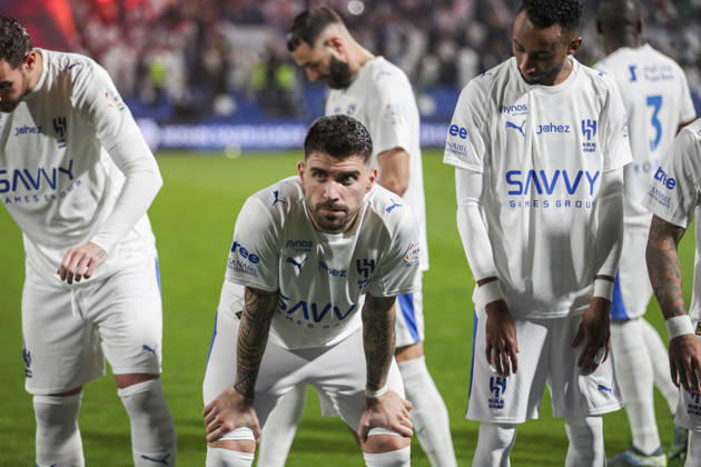Saudi Arabia Football Saudi Pro League 2025 2026, Matchday 26 Al Fateh FC vs 1Al Hilal Maydan Tamweel Aloula Saudi Arabia Ruben Neves Ruben Neves Al Hilal, 8 Copyright: xOumaimaxSouaidix