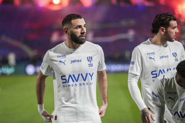 Saudi Arabia Football Saudi Pro League 2025 2026, Matchday 26 Al Fateh FC vs 1Al Hilal Maydan Tamweel Aloula Saudi Arabia Karim Benzema Al Hilal, 90 Copyright: xOumaimaxSouaidix