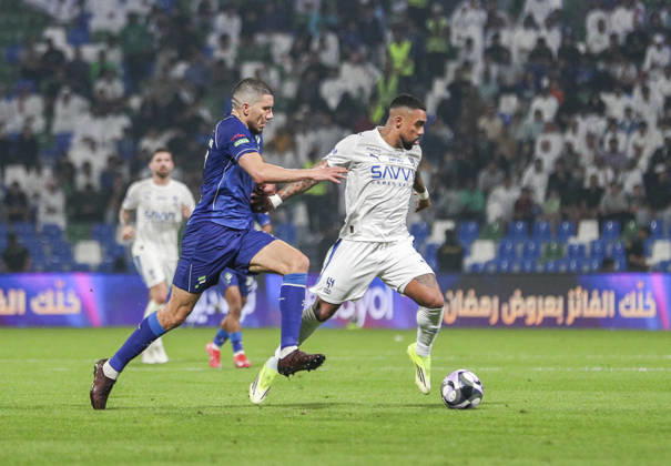Saudi Arabia Football Saudi Pro League 2025 2026, Matchday 26 Al Fateh FC vs 1Al Hilal Maydan Tamweel Aloula Saudi Arabia Malcom Al Hilal, 10 Copyright: xOumaimaxSouaidix