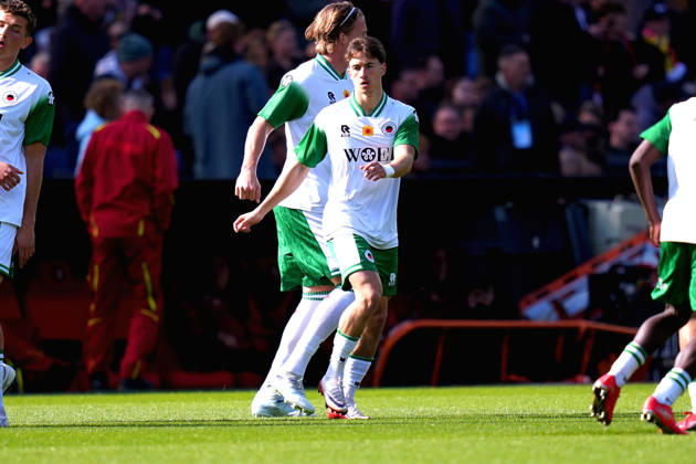 Eredivisie: Feyenoord Rotterdam v Excelsior Rotterdam Rotterdam - Lennard Hartjes of Excelsior Rotterdam during the 2025 2026 Eredivisie season. The match is set between Feyenoord v Excelsior Rotterdam Eredivisie 2025-2026D at De Kuip on 15 March 2026 in Rotterdam, The Netherlands. (VK Sportphoto Danny de Groot) Copyright: xDannyxdexGrootx