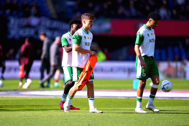 Eredivisie: Feyenoord Rotterdam v Excelsior Rotterdam Rotterdam - Noah Naujoks of Excelsior Rotterdam during the 2025 2026 Eredivisie season. The match is set between Feyenoord v Excelsior Rotterdam Eredivisie 2025-2026D at De Kuip on 15 March 2026 in Rotterdam, The Netherlands. (VK Sportphoto Danny de Groot) Copyright: xDannyxdexGrootx