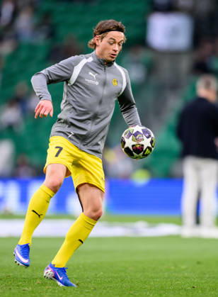 260317 Patrick Berg of Bodo Glimt ahead of the UEFA Champions League football match between Sporting CP and Bodo Glimt on March 17, 2026 in Lisbon Photo Marius Simensen BILDBYRAN COP 238 MM0063 bbeng football fotball soccer uefa champions league mesterligaen bodo glimt sporting clube de portugal sporting lisboa sporting lisbon sporting cp Copyright: MARIUSxSIMENSEN BB260317BB609