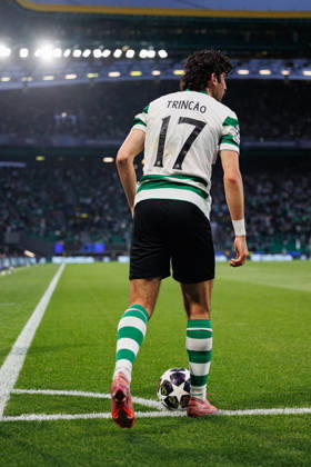 Francisco Trincao seen during UEFA Champions League Round of 16 game between teams of Sporting CP and FK Bodo Glimt at Estadio Jose Alvalade (Maciej Rogowski Ball Raw Images) Lisbon Estadio Jose Alvalade Portugal Copyright: xMaciejxRogowskix maciejrogowski_sporting_bodo_2526_ROG6401