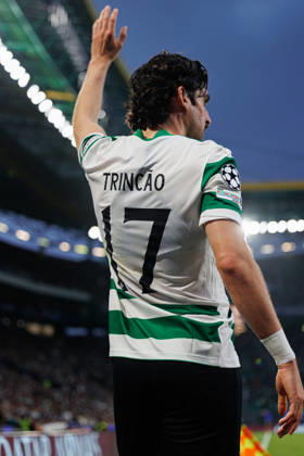 Francisco Trincao seen during UEFA Champions League Round of 16 game between teams of Sporting CP and FK Bodo Glimt at Estadio Jose Alvalade (Maciej Rogowski Ball Raw Images) Lisbon Estadio Jose Alvalade Portugal Copyright: xMaciejxRogowskix maciejrogowski_sporting_bodo_2526_ROG6513