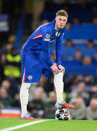 17 March 2026 - Chelsea v Paris Saint-Germain - Champions League - Stamford Bridge. Chelsea v Paris Saint-Germain - Champions League - Stamford Bridge. Cole Palmer looks glum after Chelsea concede their second goal in the first half. Picture : Mark Pain London England Copyright: xMarkxPainx