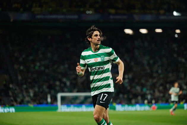 Francisco Trincao seen during UEFA Champions League Round of 16 game between teams of Sporting CP and FK Bodo Glimt at Estadio Jose Alvalade (Maciej Rogowski Ball Raw Images) Lisbon Estadio Jose Alvalade Portugal Copyright: xMaciejxRogowskix maciejrogowski_sporting_bodo_2526_ROG6754