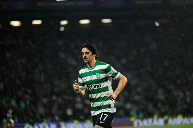 Francisco Trincao seen during UEFA Champions League Round of 16 game between teams of Sporting CP and FK Bodo Glimt at Estadio Jose Alvalade (Maciej Rogowski Ball Raw Images) Lisbon Estadio Jose Alvalade Portugal Copyright: xMaciejxRogowskix maciejrogowski_sporting_bodo_2526_ROG6831