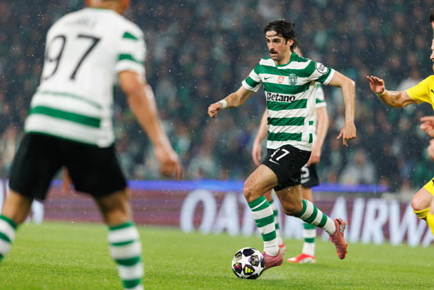 Francisco Trincao seen during UEFA Champions League Round of 16 game between teams of Sporting CP and FK Bodo Glimt at Estadio Jose Alvalade (Maciej Rogowski Ball Raw Images) Lisbon Estadio Jose Alvalade Portugal Copyright: xMaciejxRogowskix maciejrogowski_sporting_bodo_2526_ROG9556