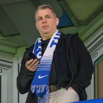 17 March 2026 - Chelsea v Paris Saint-Germain - Champions League - Stamford Bridge. Chelsea v Paris Saint-Germain - Champions League - Stamford Bridge. Chelsea co-owner Todd Boehly. Picture : Mark Pain London England Copyright: xMarkxPainx