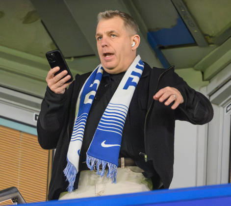 17 March 2026 - Chelsea v Paris Saint-Germain - Champions League - Stamford Bridge. Chelsea v Paris Saint-Germain - Champions League - Stamford Bridge. Chelsea co-owner Todd Boehly. Picture : Mark Pain London England Copyright: xMarkxPainx