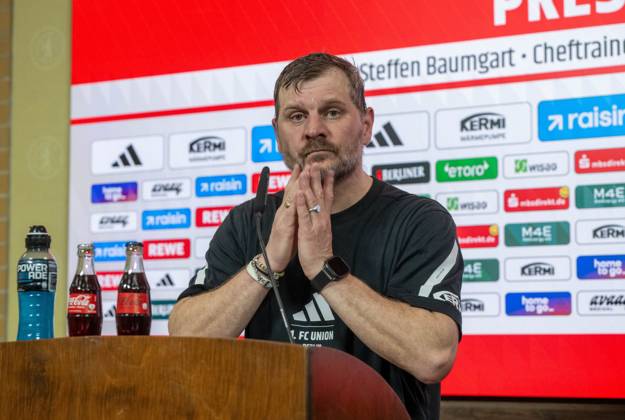 Football, 1. BL, 1. FC Union Berlin Press Conference