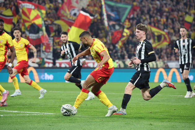 FOOTBALL : RC Lens vs Angers SCO - Ligue 1 J21 - 20 03 2026 Matthieu UDOL (RC Lens) lors du match RC Lens vs Angers SCO, Ligue 1 J27, stade Bollaert-Delelis, le 20 mars 2026 - photo Laurent Sanson PsnewZ  Copyright: xLaurentxSANSONx xPsnewZx