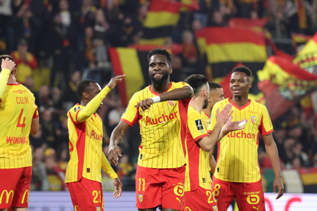 FOOTBALL : RC Lens vs Angers SCO - Ligue 1 J21 - 20 03 2026 Joie de Odsonne EDOUARD (RC Lens) apres son but lors du match RC Lens vs Angers SCO, Ligue 1 J27, stade Bollaert-Delelis, le 20 mars 2026 - photo Laurent Sanson PsnewZ  Copyright: xLaurentxSANSONx xPsnewZx