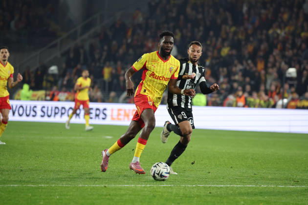 FOOTBALL : RC Lens vs Angers SCO - Ligue 1 J21 - 20 03 2026 Odsonne EDOUARD (RC Lens) lors du match RC Lens vs Angers SCO, Ligue 1 J27, stade Bollaert-Delelis, le 20 mars 2026 - photo Laurent Sanson PsnewZ  Copyright: xLaurentxSANSONx xPsnewZx