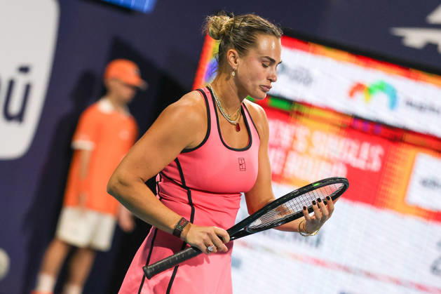 TENNIS : Miami Open at Hard Rock Stadium 2026 - 21 03 2026 Aryna Sabalenka - Miami 2026 - USA - 21 03 2026 Miami  Copyright: xCCx