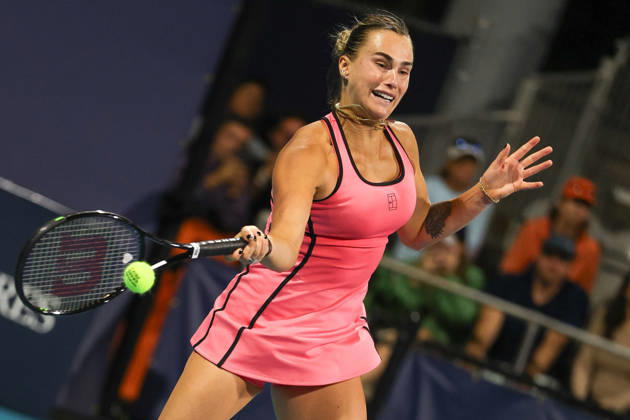 TENNIS : Miami Open at Hard Rock Stadium 2026 - 21 03 2026 Aryna Sabalenka - Miami 2026 - USA - 21 03 2026 Miami  Copyright: xCCx