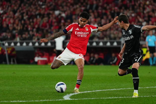 Liga Portugal Betclic - SL Benfica v Vitoria SC Richard Rios do SL Benfica durante a partida entre o SL Benfica e o Vitoria SC, a contar para a Liga Portugal Betclic no Estadio do Lisboa e Benfica - Marco 21, 2025 - Lisboa, Portugal. (Foto: Joao Alvarinhas - Avant Sports) Lisboa Estadio do Sport Lisboa e Benfica Portugal Copyright: xJoaoxAlvarinhasx-xAvantxSportsx
