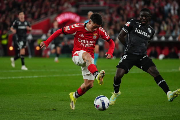 Liga Portugal Betclic - SL Benfica v Vitoria SC Gianluca Prestianni do SL Benfica durante a partida entre o SL Benfica e o Vitoria SC, a contar para a Liga Portugal Betclic no Estadio do Lisboa e Benfica - Marco 21, 2025 - Lisboa, Portugal. (Foto: Joao Alvarinhas - Avant Sports) Lisboa Estadio do Sport Lisboa e Benfica Portugal Copyright: xJoaoxAlvarinhasx-xAvantxSportsx