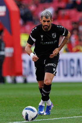 Nelson Oliveira seen during Liga Portugal game between teams of SL Benfica and Vitoria SC at Estadio Da Luz (Luis Loureiro Ball Raw Images PT) Lisbon Estadio Da Luz Portugal Copyright: xLuisxLoureirox luisloureirobenficavitoria252689