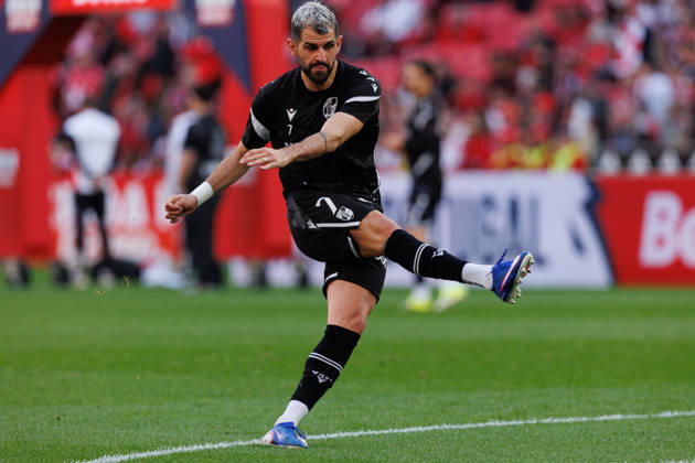 Nelson Oliveira seen during Liga Portugal game between teams of SL Benfica and Vitoria SC at Estadio Da Luz (Luis Loureiro Ball Raw Images PT) Lisbon Estadio Da Luz Portugal Copyright: xLuisxLoureirox luisloureirobenficavitoria252690