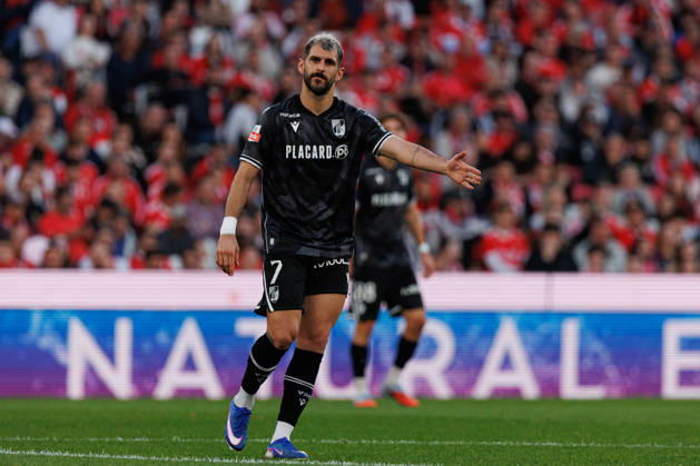 Nelson Oliveira seen during Liga Portugal game between teams of SL Benfica and Vitoria SC at Estadio Da Luz (Luis Loureiro Ball Raw Images PT) Lisbon Estadio Da Luz Portugal Copyright: xLuisxLoureirox luisloureirobenficavitoria2526138