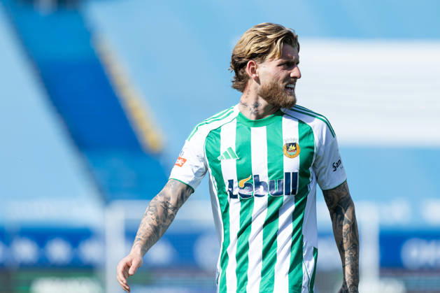 March 22, 2026, Estoril, Lisbon, Portugal: Rio Ave forward from Germany OLE POHLMAN (80) in action during the game for Liga Portugal Betclic between Estoril Praia and Rio Ave at Estadio Antonio Coimbra da Mota Estoril Portugal - ZUMAs359 20260322_zsp_s359_050 Copyright: xAlexandrexdexSousax
