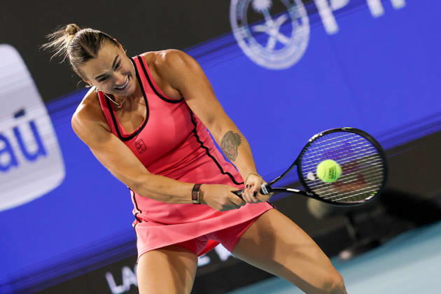 TENNIS : Miami Open at Hard Rock Stadium 2026 - 23 03 2026 Aryna Sabalenka - Tennis - Miami 2026 - ATP, Tennis Herren - 23 03 2026 Miami  Copyright: xCCx