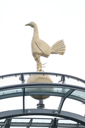 March 22, 2026, London, United Kingdom: Tottenham Hotspur emblem seen during the Premier league football match between Tottenham Hotspur and Nottingham Forest at the Tottenham Hotspur Stadium. Final score ; Tottenham Hotspur 0 : 3 Nottingham Forest Tottenham Hotspur V Nottingham Forest In London, UK - 22 Mar 2026 - ZUMAs197 20260322_aaa_s197_795 Copyright: xPaulxBonserx