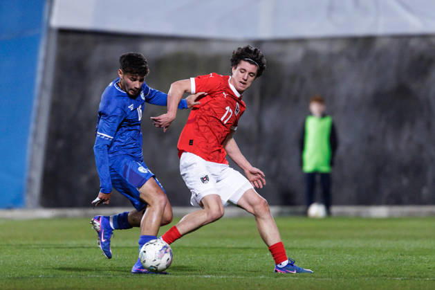 Football, U19, European Championship qualifier, Austria - Israel