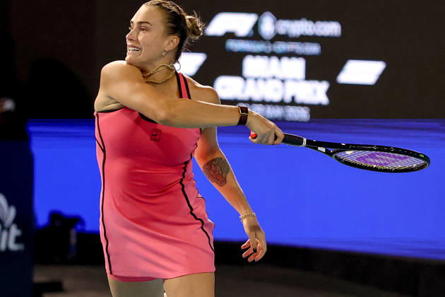 TENNIS : Miami Open at Hard Rock Stadium 2026 - 27 03 2026 Aryna Sabalenka - Tennis - Miami 2026 - ATP, Tennis Herren - 27 03 2026 Miami  Copyright: xCCx