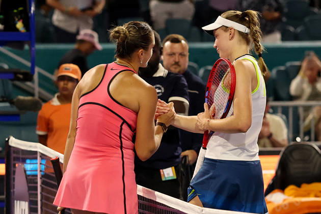 TENNIS : Miami Open at Hard Rock Stadium 2026 - 27 03 2026 Aryna Sabalenka - Tennis - Miami 2026 - ATP, Tennis Herren - 27 03 2026 Miami  Copyright: xCCx